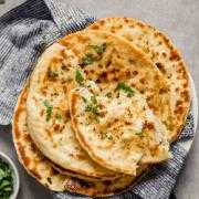 Garlic and Parm Naan