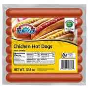 chicken hot dogs