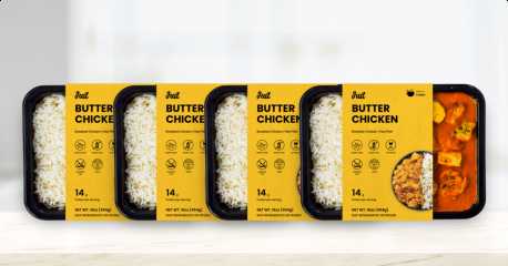 Ready To Eat Indian Meal Special - Butter Chicken (4 Meals)