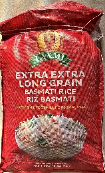 Buy Laxmi Extra Long Basmati Rice 40 Lbs | Aapka Bazaar - Quicklly