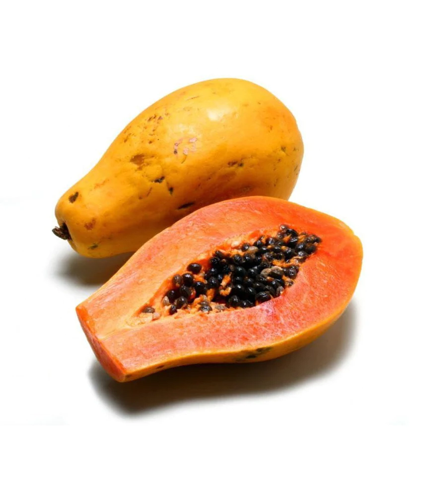 FRESH CUT RIPE PAPAYA