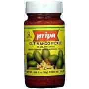 Priya Cut Mango Pickle With Garlic