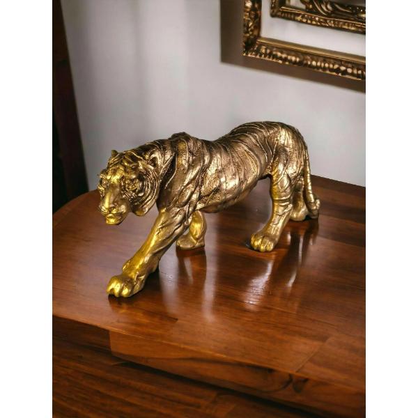 Bengal Tiger Statue Majestic Wildlife Home Dcor