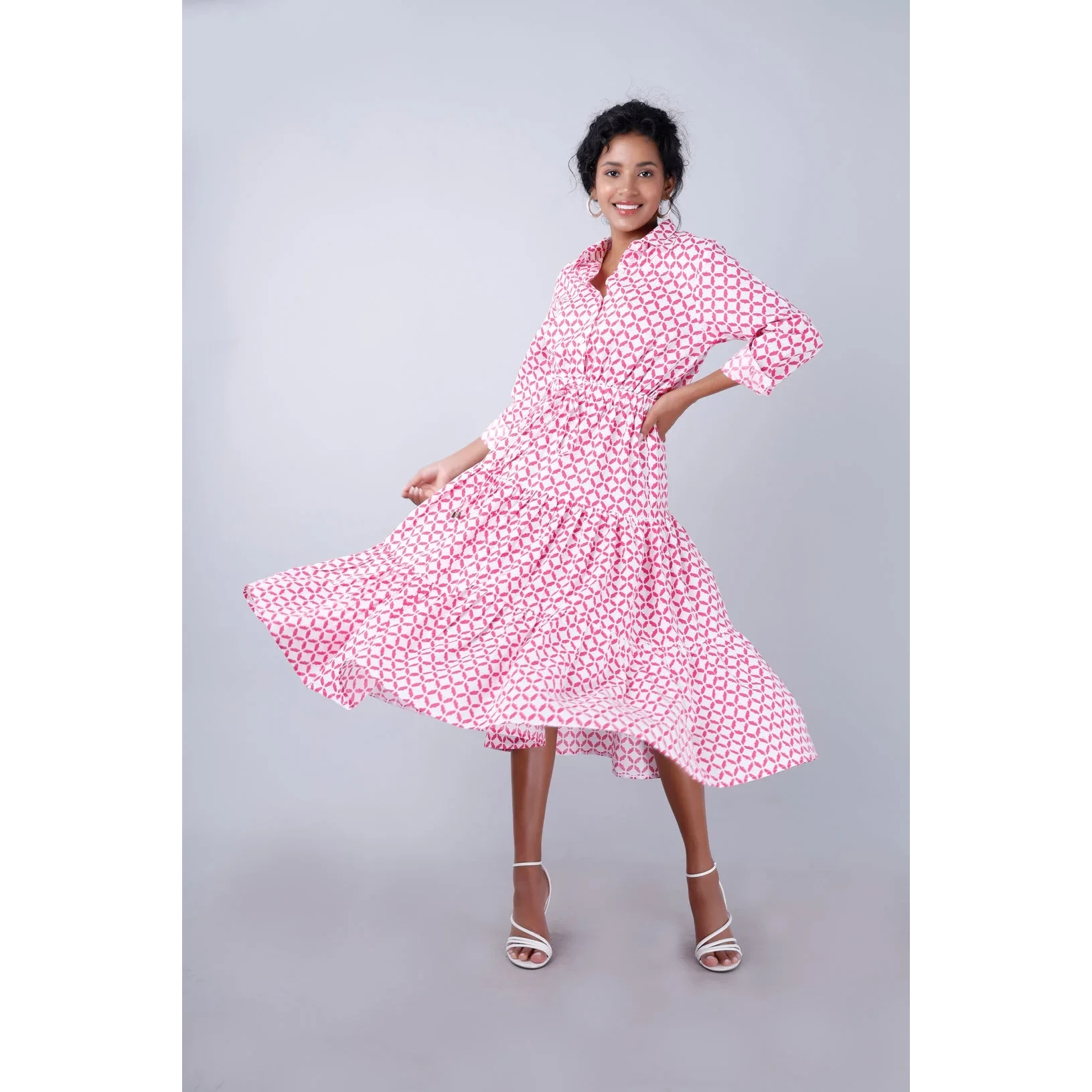 Mala Singh NYLA Boho Shirtdress