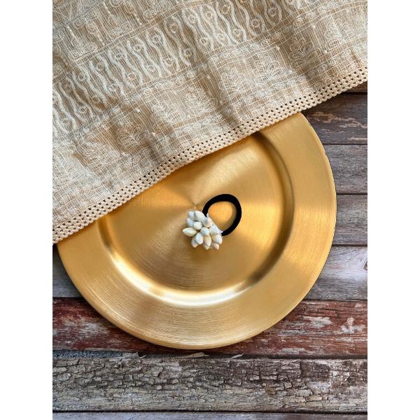 Jasmine hair tie  faux floral hair band  flower buds hair accessories