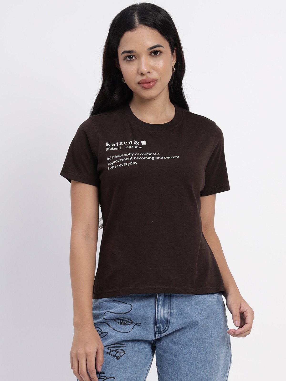 Coffee typo Print Design Tshirt