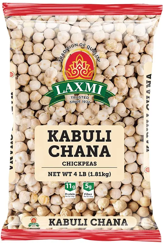 Laxmi Chickpeas (kabuli Chana) Garbanzo 4Lbs