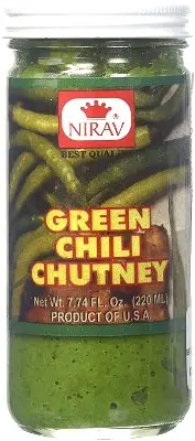 Nirav Green Chili Chutney 1Pack