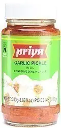 Priya Garlic Pickle 10Oz