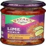 Patak's Lime Relish / Pickle (medium) 9Oz