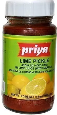 Priya Lime Pickle With Garlic 300Gm