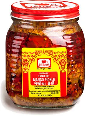 Nirav Extra Hot Mango Pickle 1Pack
