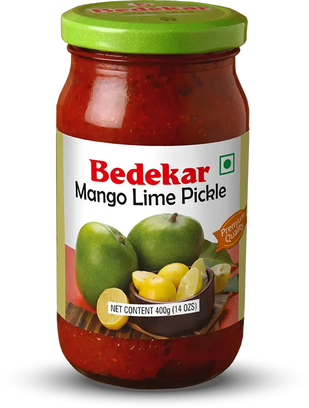 Bedekar Mango Lime Pickle 400Gm