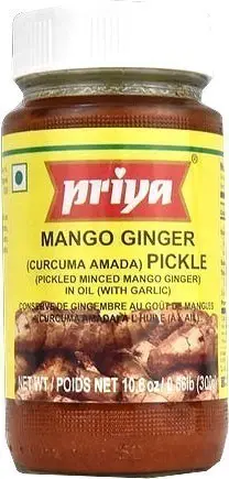 Priya Mango Ginger Pickle With Garlic 300Gm