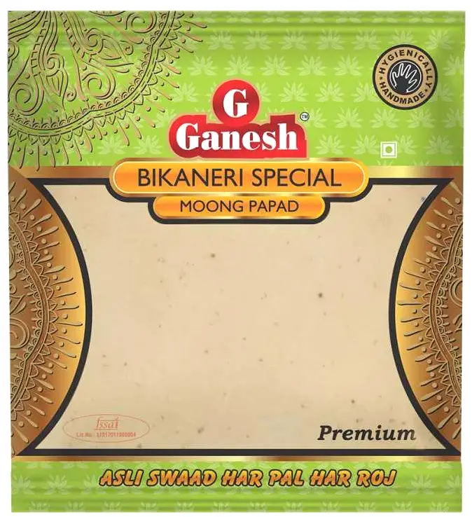 Ganesh Bikaneri Special Moong Papad 7Oz