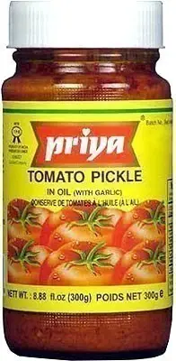 Priya Tomato Pickle With Garlic 300Gm