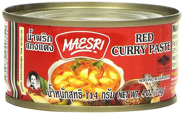Maesri Red Curry Paste 4Oz