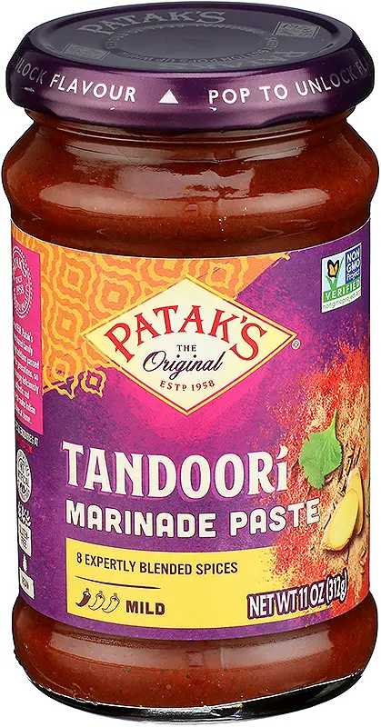 Patak's Tandoori Marinade Paste - Mild 10Oz