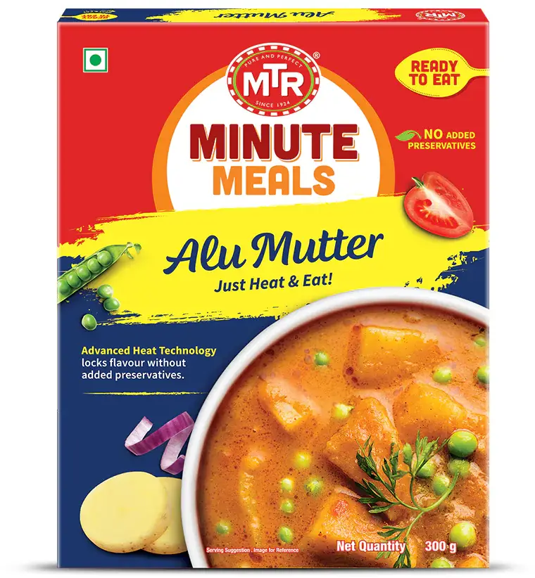 Mtr Alu Muttar (ready-to-eat) 10.5Oz