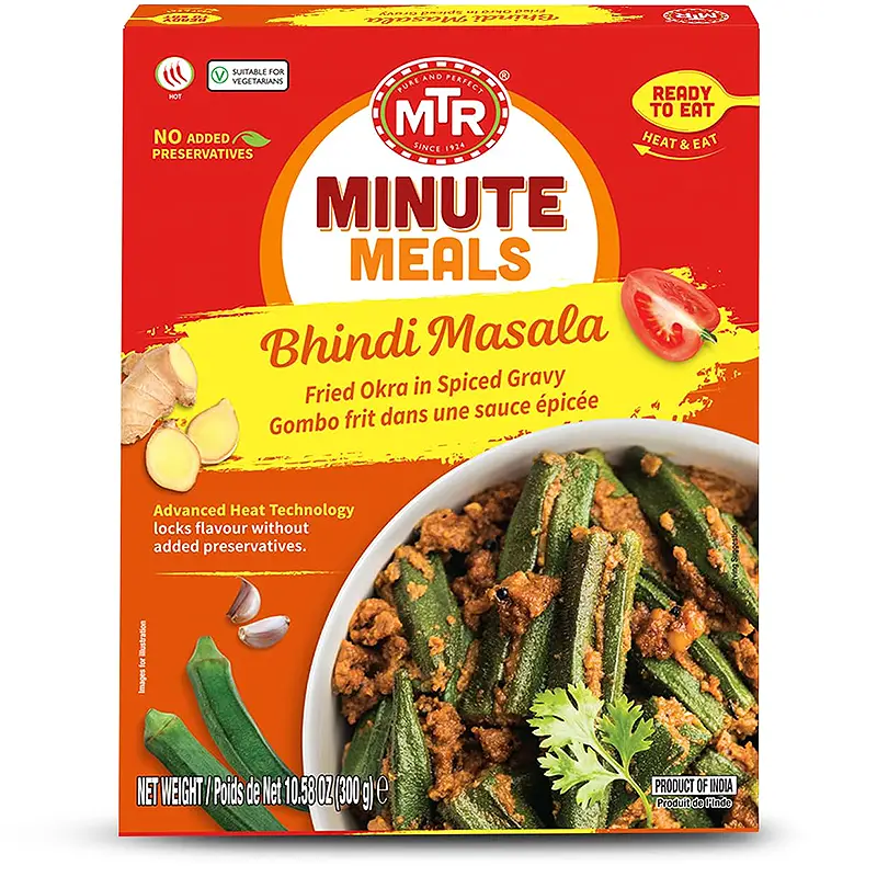 Mtr Bhindi (okra) Masala (ready-to-eat) 300Gm