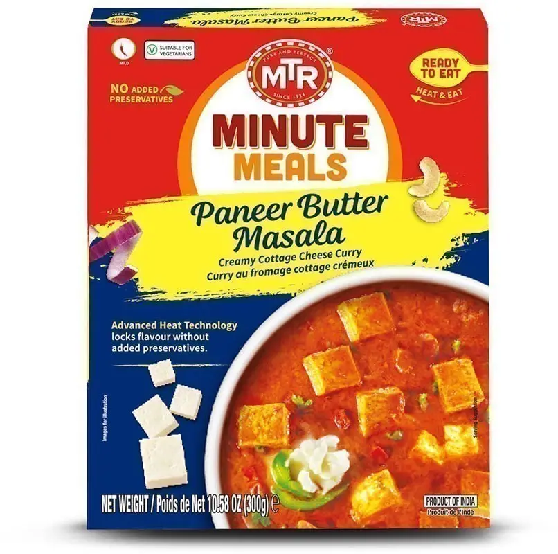 Mtr Paneer Butter Masala (ready-to-eat) 300Gm