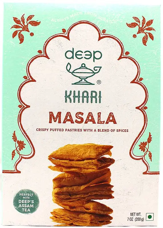 Deep Khari Biscuits (puff Pastry) - Masala 7Oz