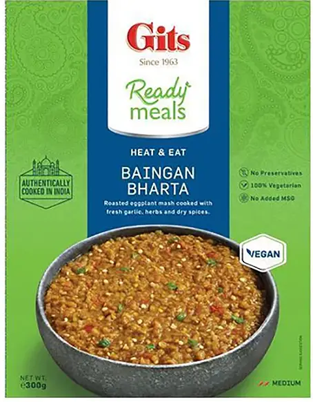 Gits Baingan Bharta (ready-to-eat) 300Gm