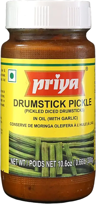 Priya Drumstick Pickle With Garlic 300Gm