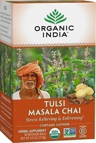 Organic India Tulsi Masala Chai 1.33Oz