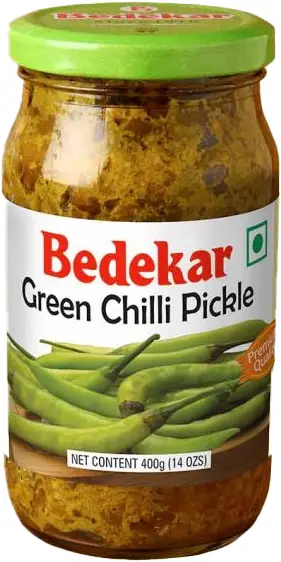 Bedekar Green Chili Pickle 400Gm