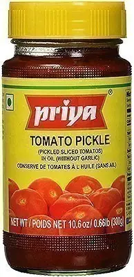 Priya Tomato Pickle Without Garlic 300Gm