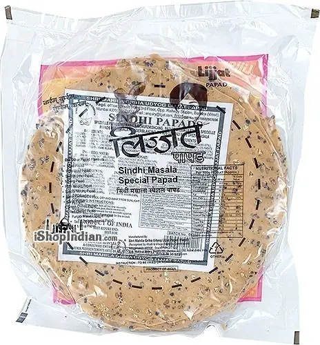 Lijjat Sindhi Special Papad 7Oz