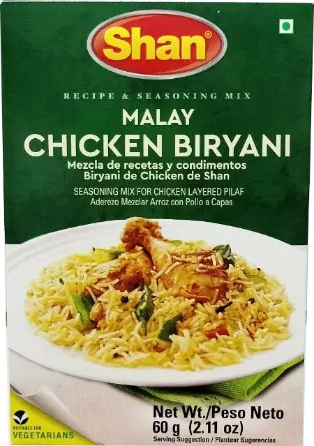 Shan Malay Chicken Biryani Mix 60Gm