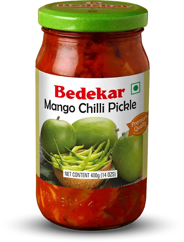 Bedekar Mango Chili Pickle 14Oz