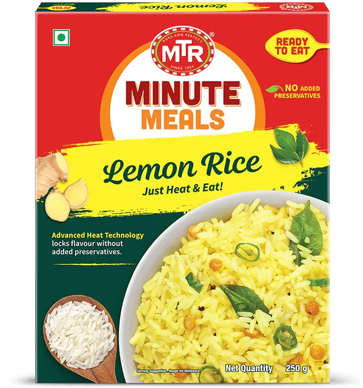 Mtr Lemon Rice (ready-to-eat) 250Gm