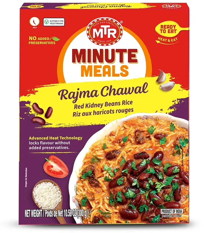Mtr Rajma Chawal - Kidney Bean Rice (ready-to-eat) 10.56Oz