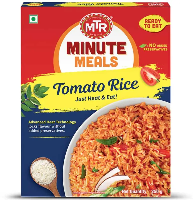 Mtr Tomato Rice (ready-to-eat) 250Gm