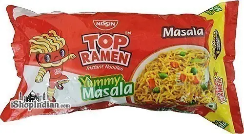 Top Ramen Noodles - Masala - Quad 240Gm