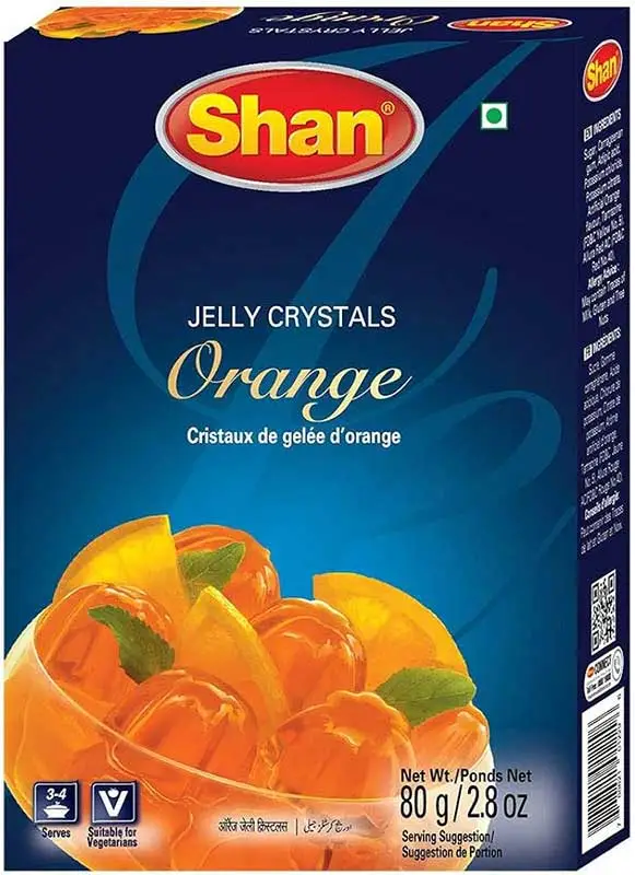 Vegetarian Jelly - Orange 80Gm