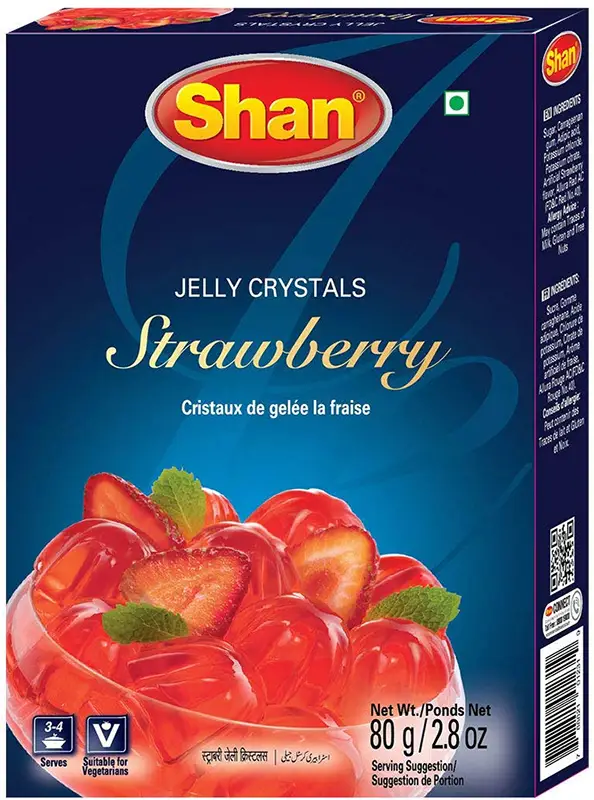 Vegetarian Jelly - Strawberry 2.8Oz