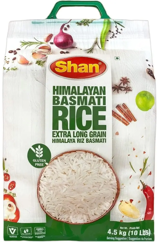 Shan Himalayan Basmati Rice 10Lbs