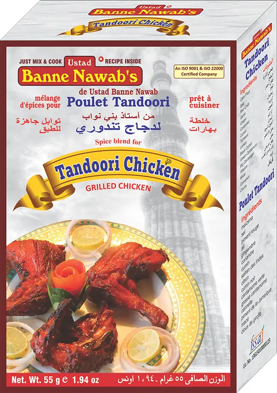 Ustad Banne Nawab's Tandoori Chicken Masala 1Pack
