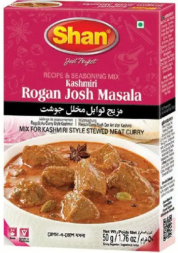 Shan Kashmiri Rogan Josh Curry Mix 100Gm