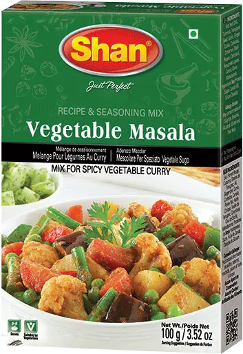 Shan Vegetable Masala 100Gm