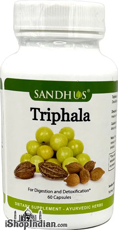 Triphala - Digestive Support (sandhu's Ayurveda) 60Pcs