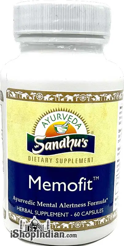 Memofit - Mental Alertness (sandhu's Ayurveda) 60Pcs