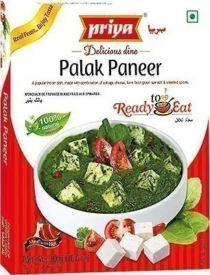 Priya Palak Paneer (ready-to-eat) 300Gm