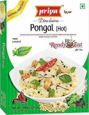 Priya Pongal - Hot (ready-to-eat) 300Gm