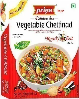Priya Vegetable Chettinad (ready-to-eat) 300Gm