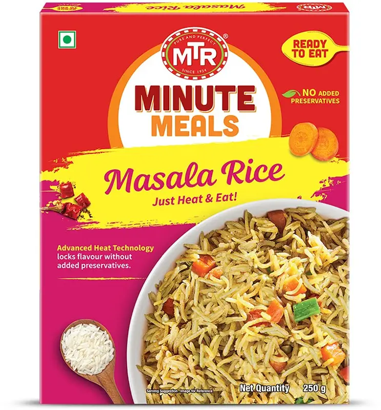 Mtr Masala Rice (ready-to-eat) 250Gm